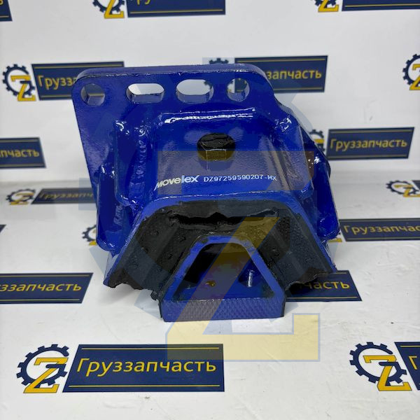 Подушка двигателя задняя левая Shacman X3000, X5000